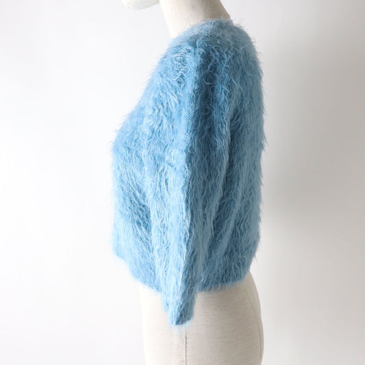 GUCCI knit 695655 Nylon blue XS