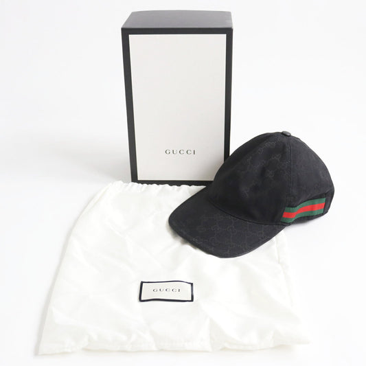 GUCCI cap 200035 polyester black L
