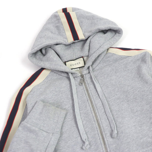 GUCCI Hoodie 497250 cotton gray S