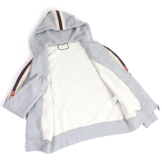 GUCCI Hoodie 497250 cotton gray S