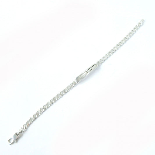 GUCCI bracelet 223738 AG925 Silver Cutout G 16