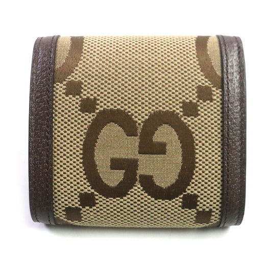 GUCCI Bifold Wallet 658635 canvas Brown Bamboo Diana