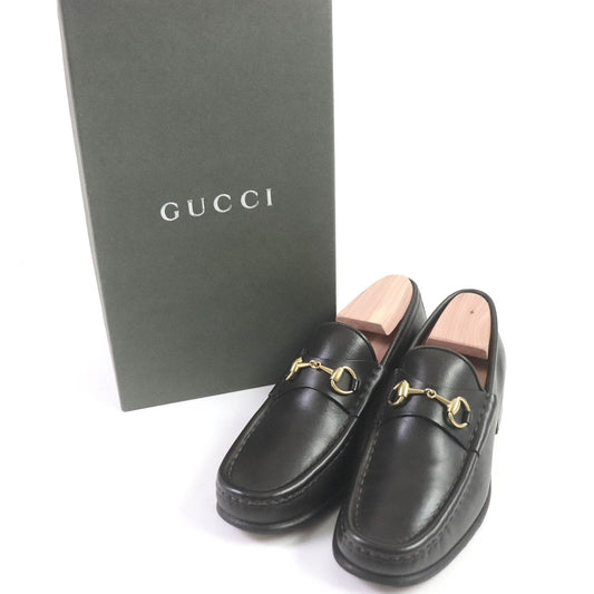 GUCCI loafers 110 0009/2 leather Dark brown 36 C