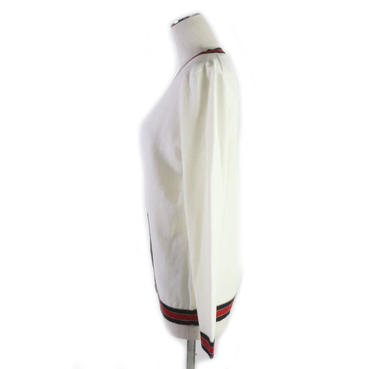 GUCCI cardigan 411610 wool white M