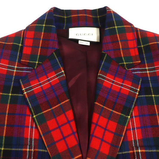 GUCCI Chester coat 474374 wool Red 46