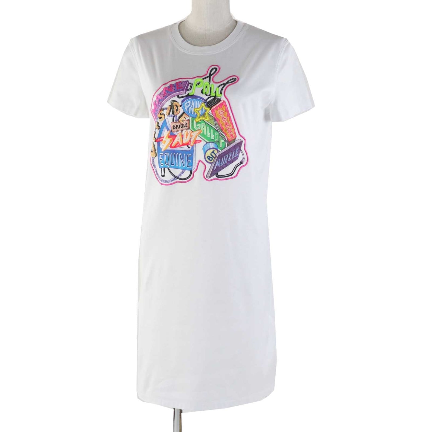 HERMES one piece 3E4507DH cotton White mulch 34