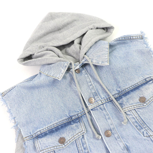 GUCCI Denim Jacket 697042 cotton Indigo blue 46