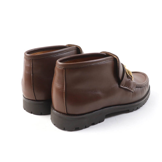 GUCCI Ankle boots 104 0088 leather Brown 7