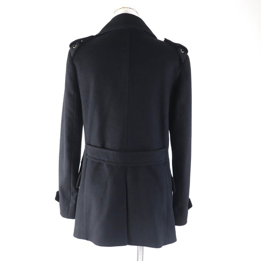 GUCCI coat 325072 wool black 38