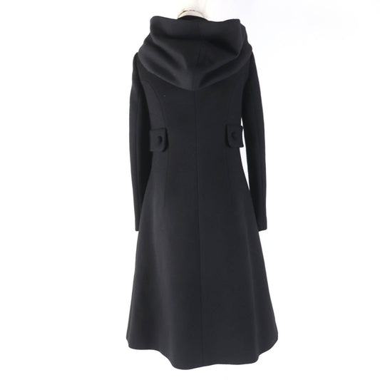 GUCCI coat 543385 wool black 36
