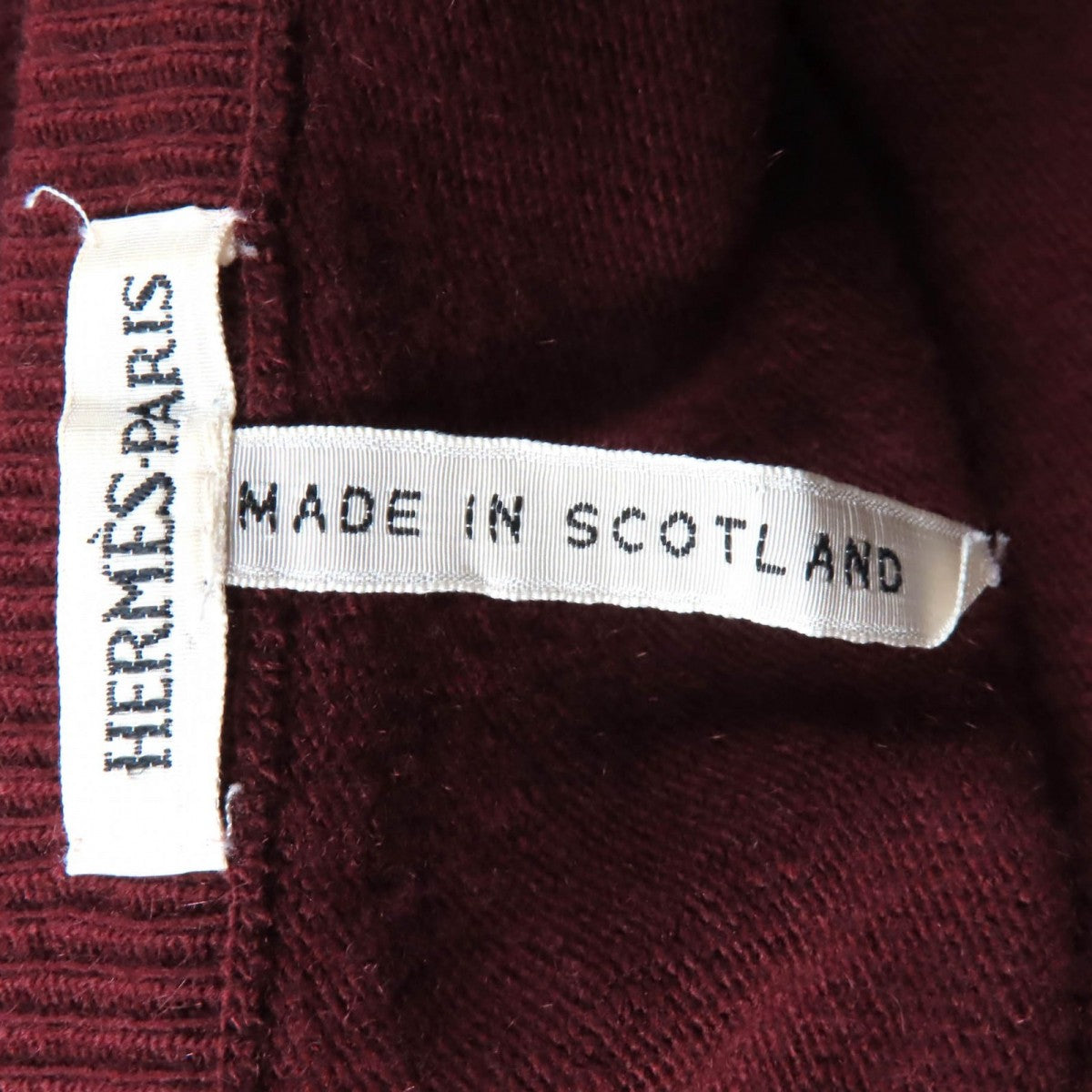HERMES ensemble cashmere Brown