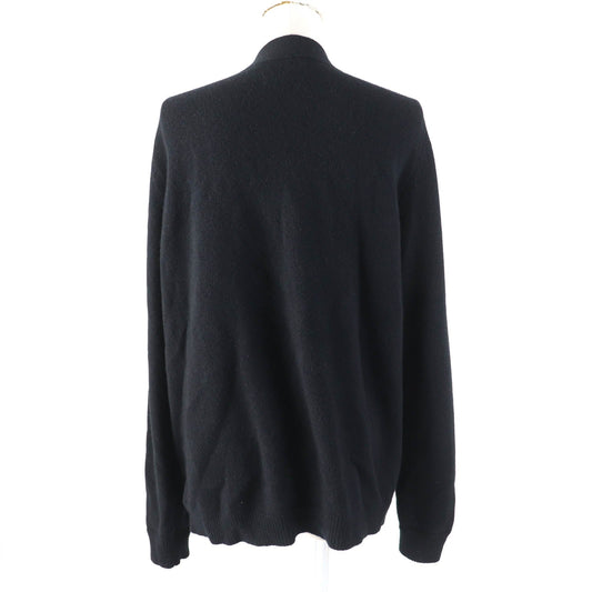 GUCCI cardigan 526719 Main: 70% wool, Main: 30% cashmere, Part: 100% cotton, Part: 100% wool, Part: 100% cashmere black Women L Used