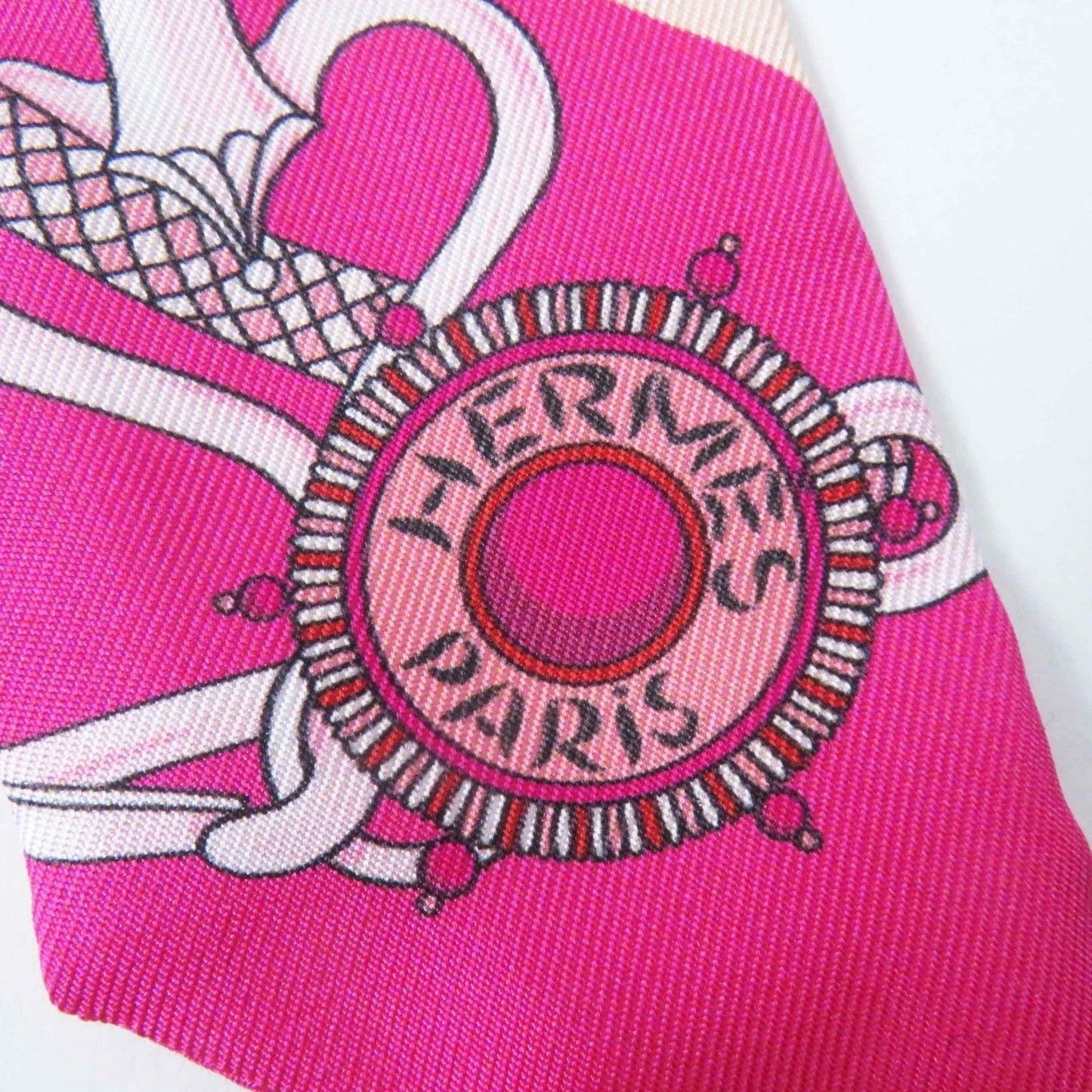 HERMES scarf Main: 100% silk multicolor Twilly Festival of the Amazones Women Used
