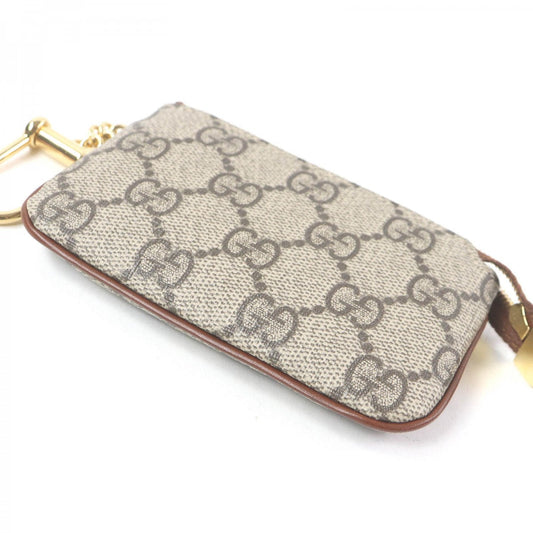 GUCCI Coin case 447964 PVC beige