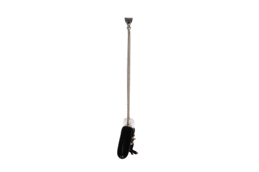 Gucci Emily Chain Flap Black Patent