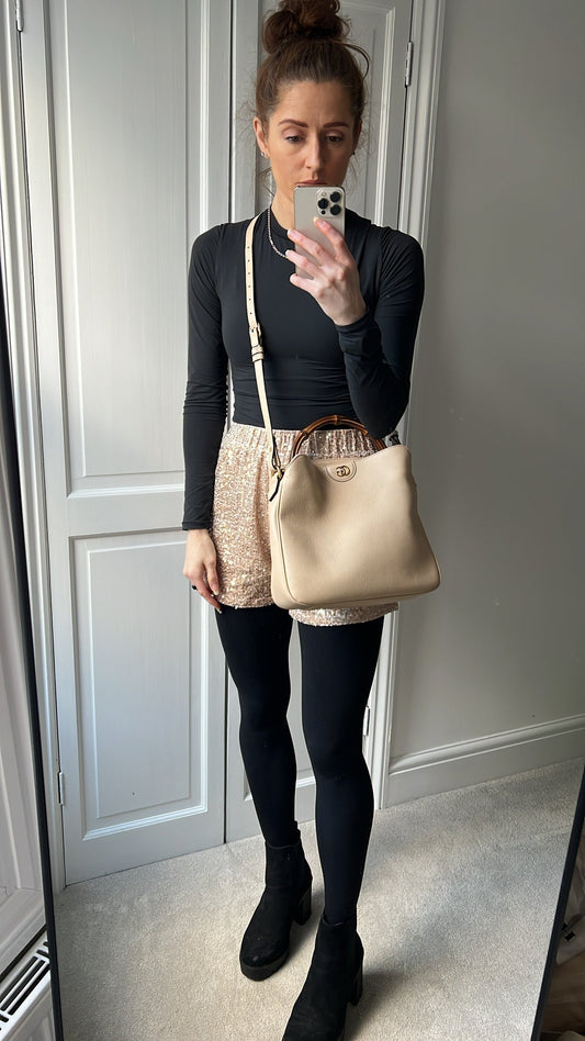 Gucci Cream Medium Diana Hobo (RRP £2110)