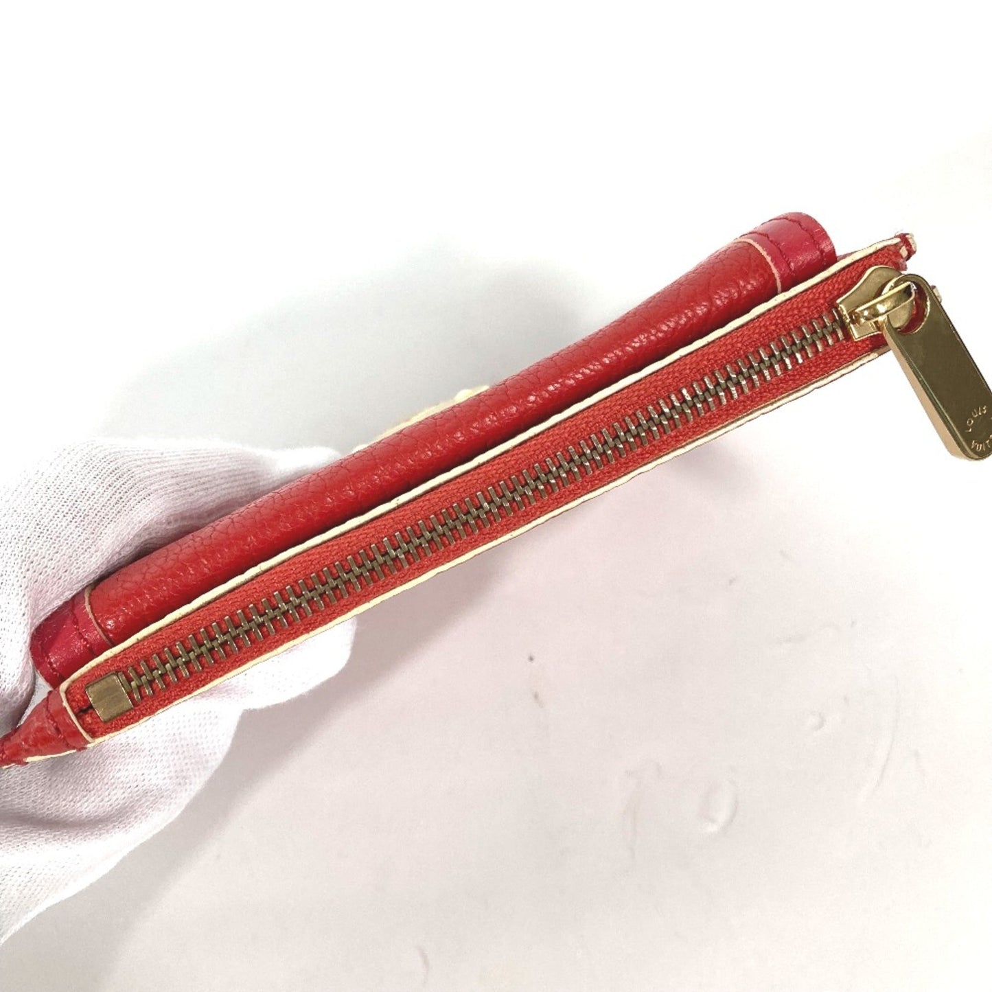 Louis Vuitton  Leather Coin Purse/Coin Case