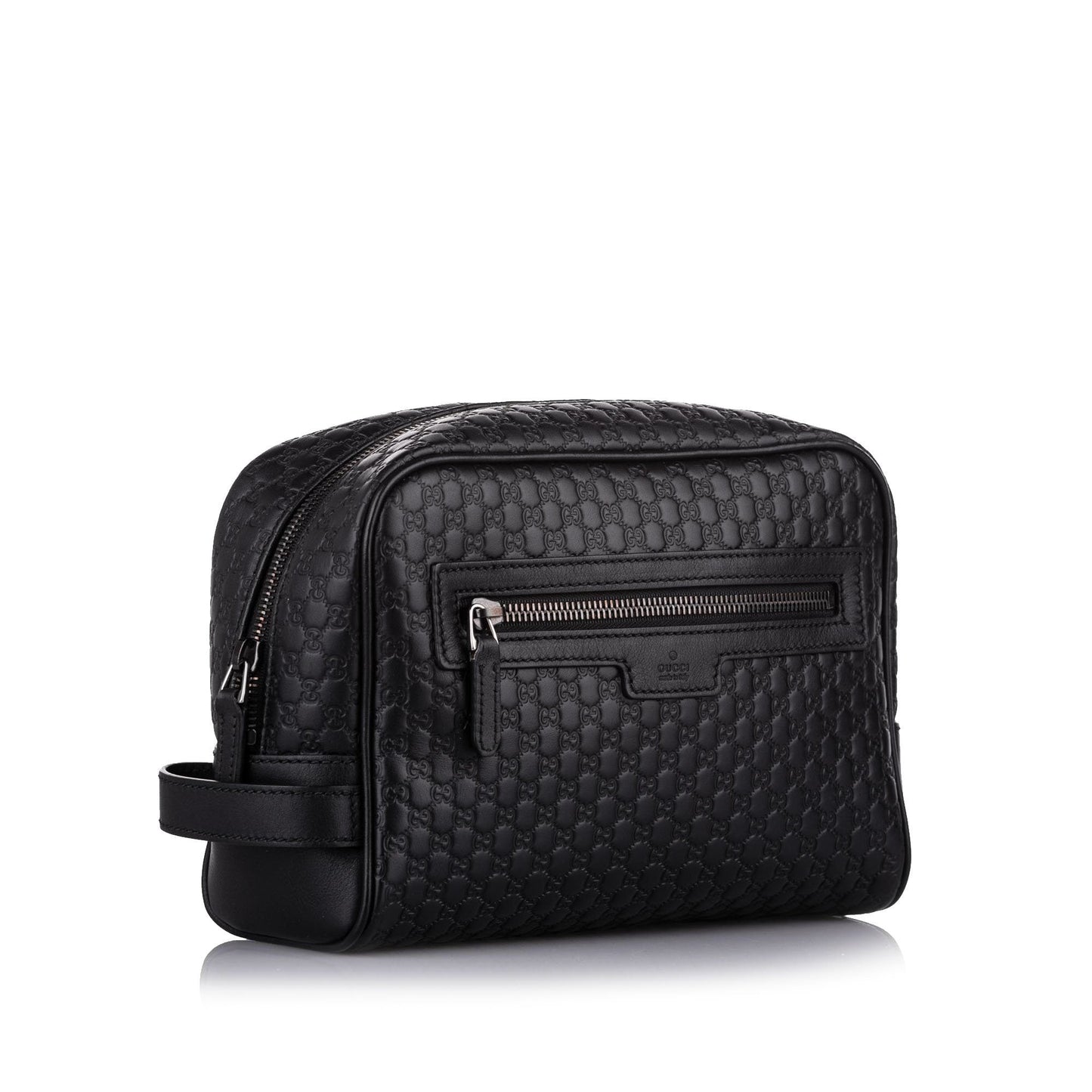 Gucci Black Microguccissima Clutch