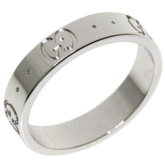 Gucci Icon # 10 Ring / K18 White Gold Ladies GUCCI