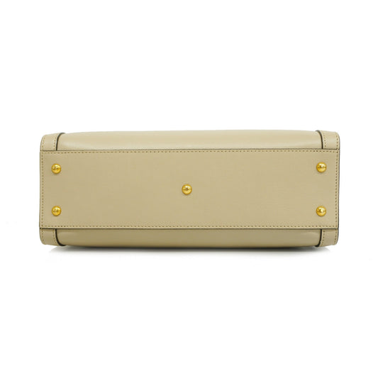 Gucci  Bamboo Diana 660195 Women's Leather HandBag,Shoulder Bag Grayish