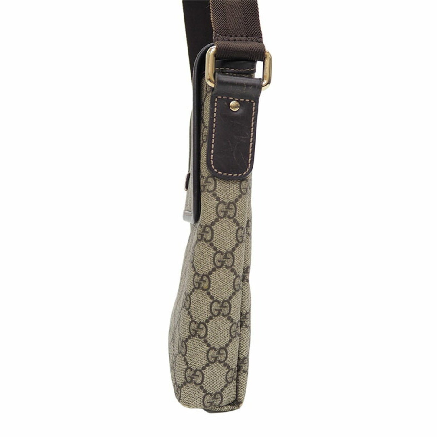 Gucci GG Supreme Shoulder Bag 223666 Beige