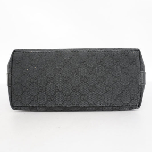 Gucci  000 0602 Women's GG Canvas Hand Bag Black
