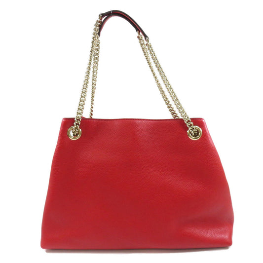 Gucci 536196 Soho Interlocking G Tote Bag Calf Ladies GUCCI