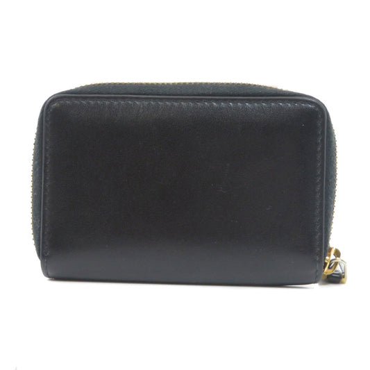 Gucci 547597 logo card case leather unisex