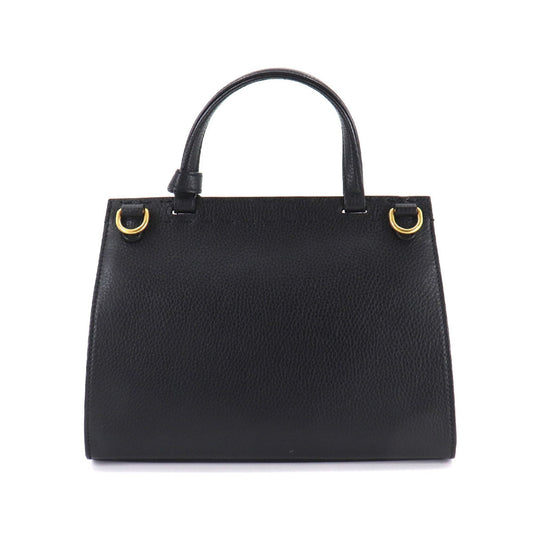 Gucci GG Marmont 2way hand shoulder bag leather black 442622 Bag