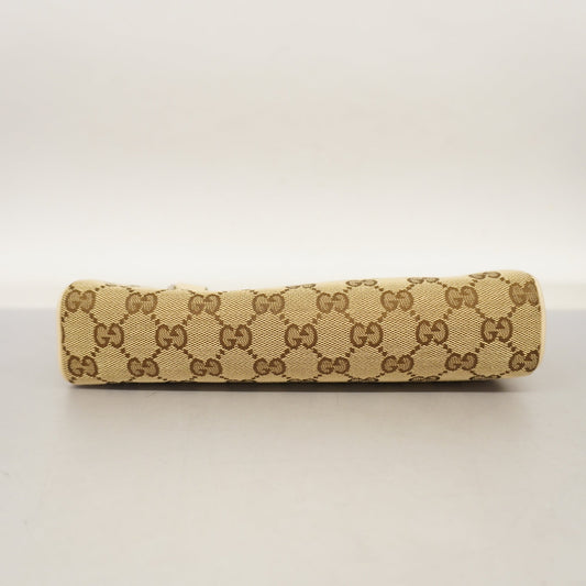 Gucci  GG Canvas Pouch 145750 Women's Pouch Beige,Ivory