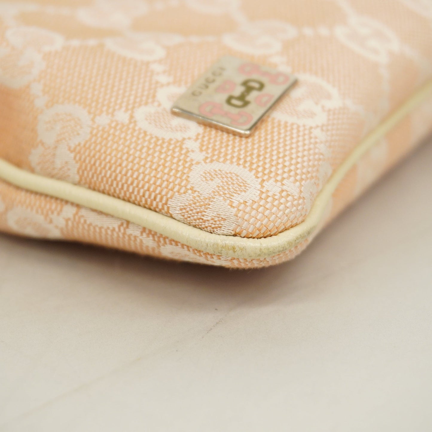 Gucci  Shoulder Bag 181067 Women's GG Canvas Shoulder Bag Light Pink