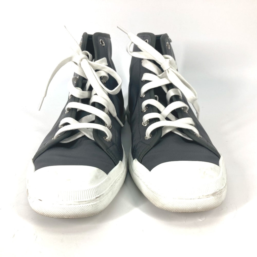 HERMES sneakers Nylon gray laces shoes shoes Express mens 40.5 Used