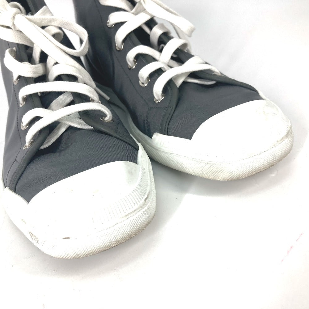 HERMES sneakers Nylon gray laces shoes shoes Express mens 40.5 Used