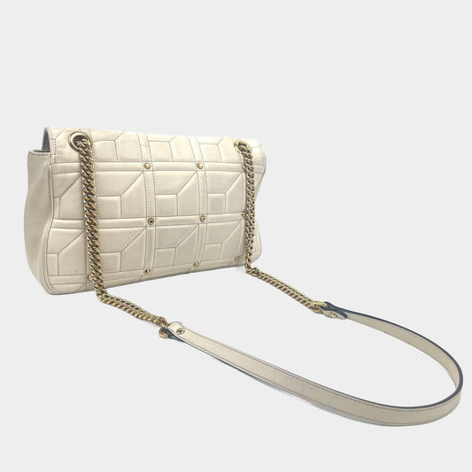 Gucci  GG Marmont Flap Bag Studded Matelasse  - OUTLET ITEM FINAL SALE