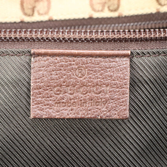 GUCCI Handbag 131231 GG canvas Brown GG Canvas Shelly Line