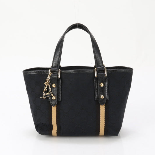 GUCCI Handbag 139261 GG canvas black GG canvas