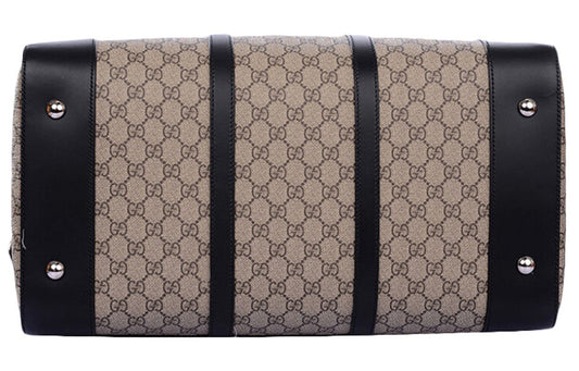 GUCCI Logo Canvas Large Capacity travel handbag Unisex / / Black 406380-KHN7N-9772