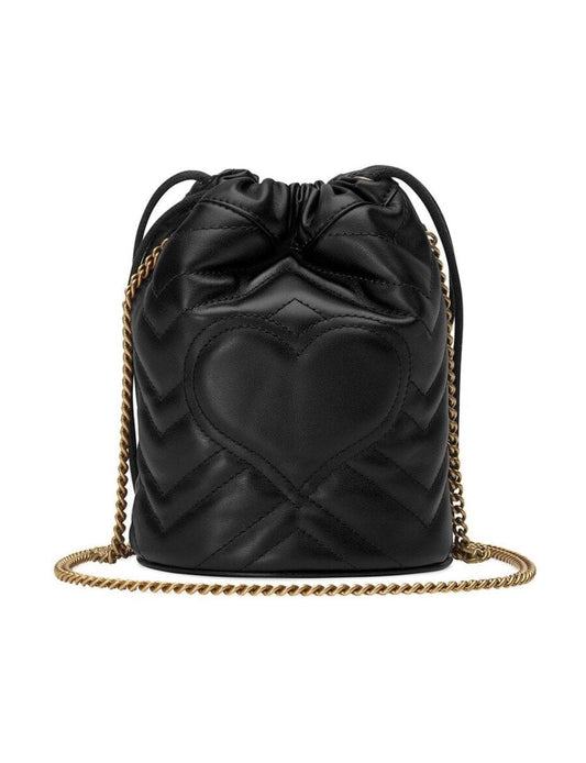 Gucci GG Marmont Collection Mini Bucket Bag