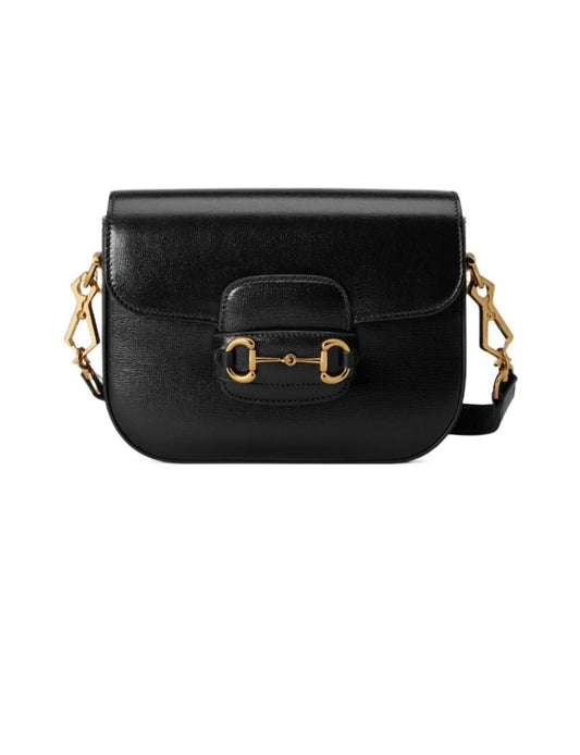 Gucci Black horsebit 1955 mini bag