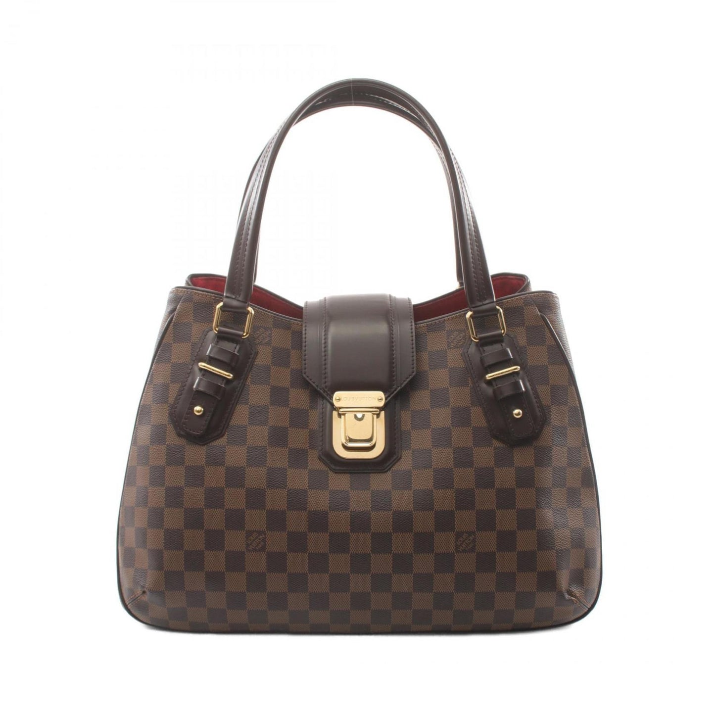 Louis Vuitton  Coated Canvas Pvc Leather Handbag