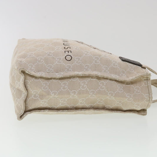 Gucci GG Canvas Hand Bag Beige 283414  36445