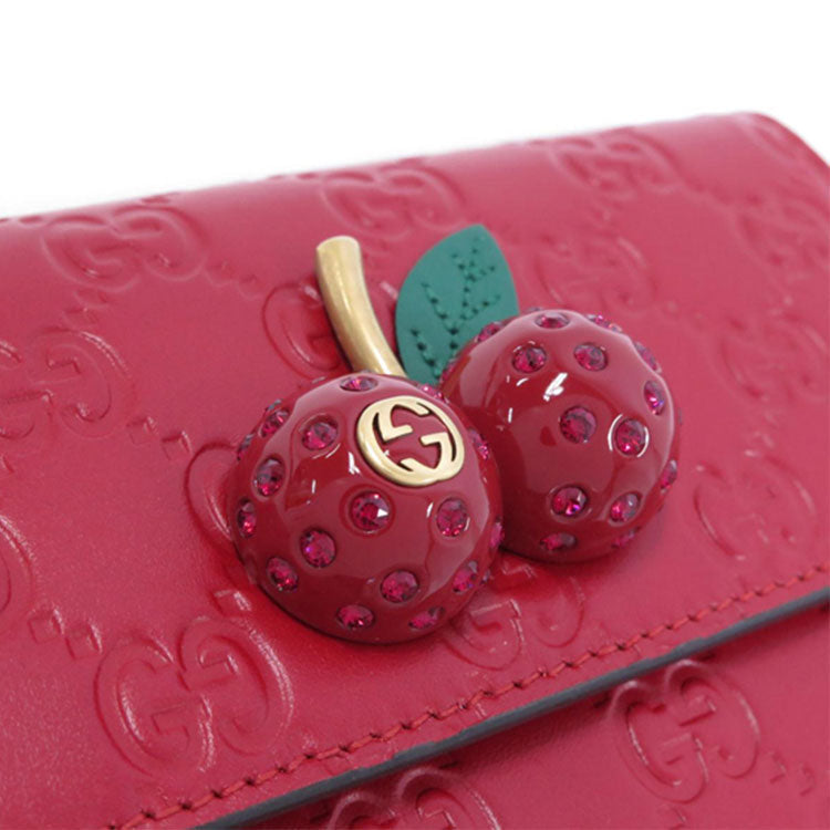 (WMNS) GUCCI Canvas Single Shoulder Bag Mini Red 481291-0G6ET-6483