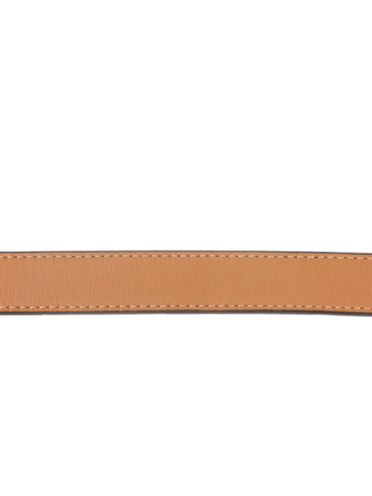 Gucci Brown GG Marmont Thin Belt.