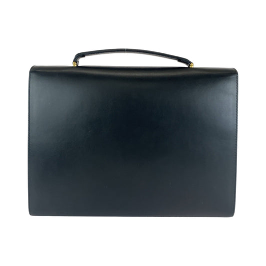GUCCI Business bag 581531 Calfskin Black GoldMetal Business bag briefcase Zumi mens Used
