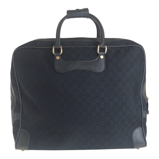 GUCCI Business bag GG canvas Black GoldMetal Business bag briefcase Old Gucci mens Used