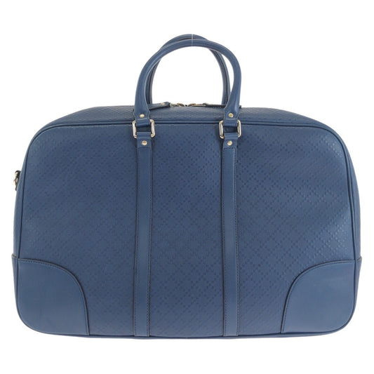 GUCCI Business bag 353394 leather Blue GoldMetal Business bag briefcase Diamante mens Used