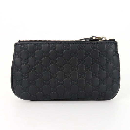 GUCCI Coin case 544476 Sima leather black