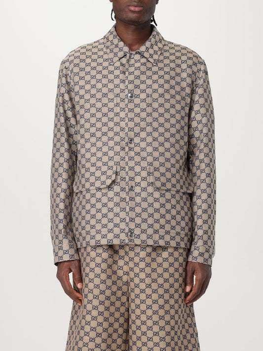 Gucci Jacket Men Beige Men