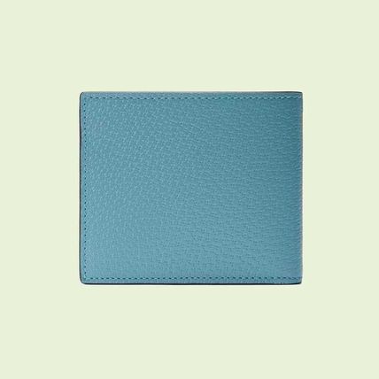 Gucci GG Marmont Card Case Wallet in Blue