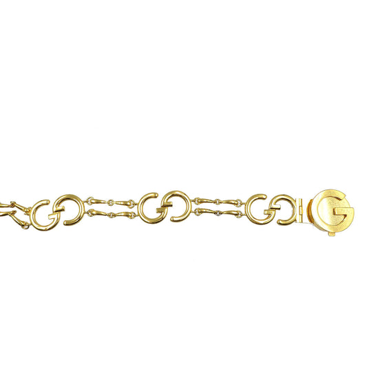 GUCCI belt metal gold